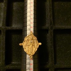Angel Ring 22 kt gold Vermeil Size 9 Ananda Soul